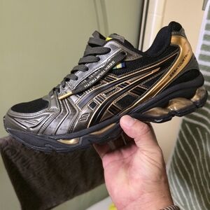 ASICS X AYRTON SENNA KAYANO 14   Black and Gold